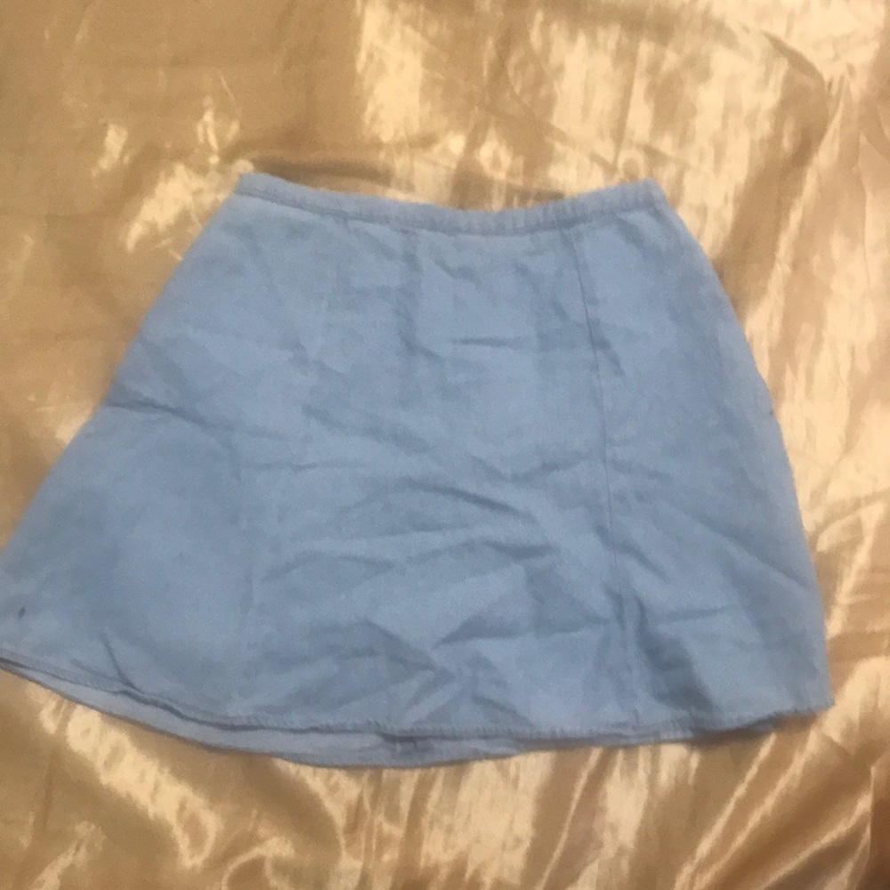 American apparel denim skirt